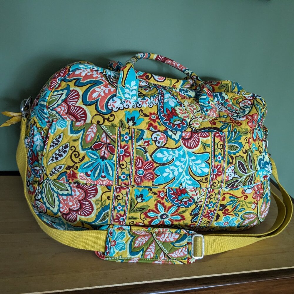 Vera Bradley Quilted Travel Bag